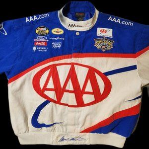 Nascar Mark Martin #6 AAA Jacket Mens XL 2006 sponsorship *Read Description*